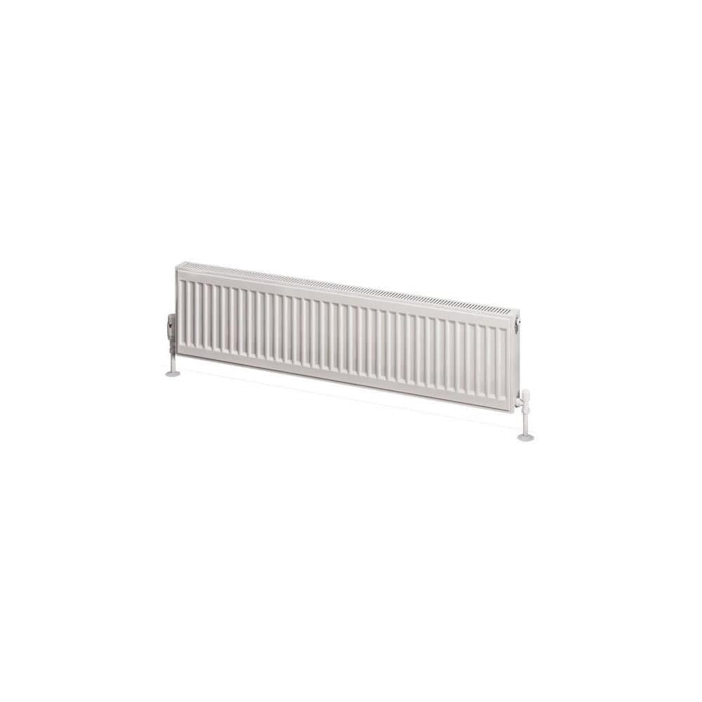 Aquarius Bathrooms Type 11 Aquarius Type 11 Compact Panel Radiator In Gloss White