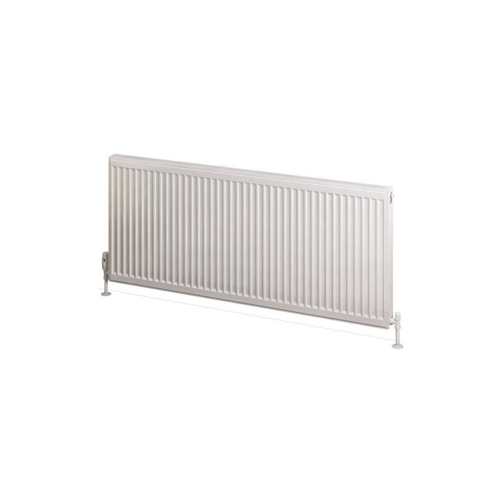 Aquarius Bathrooms Type 21 Aquarius Type 21 Compact Panel Radiator In Gloss White