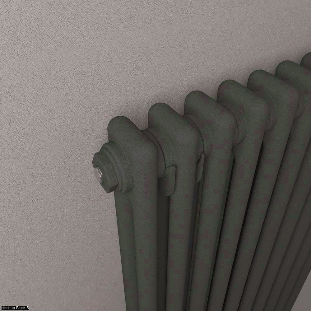 Eastbrook Rivassa Traditional 2 Column Radiator in Matt Anthracite