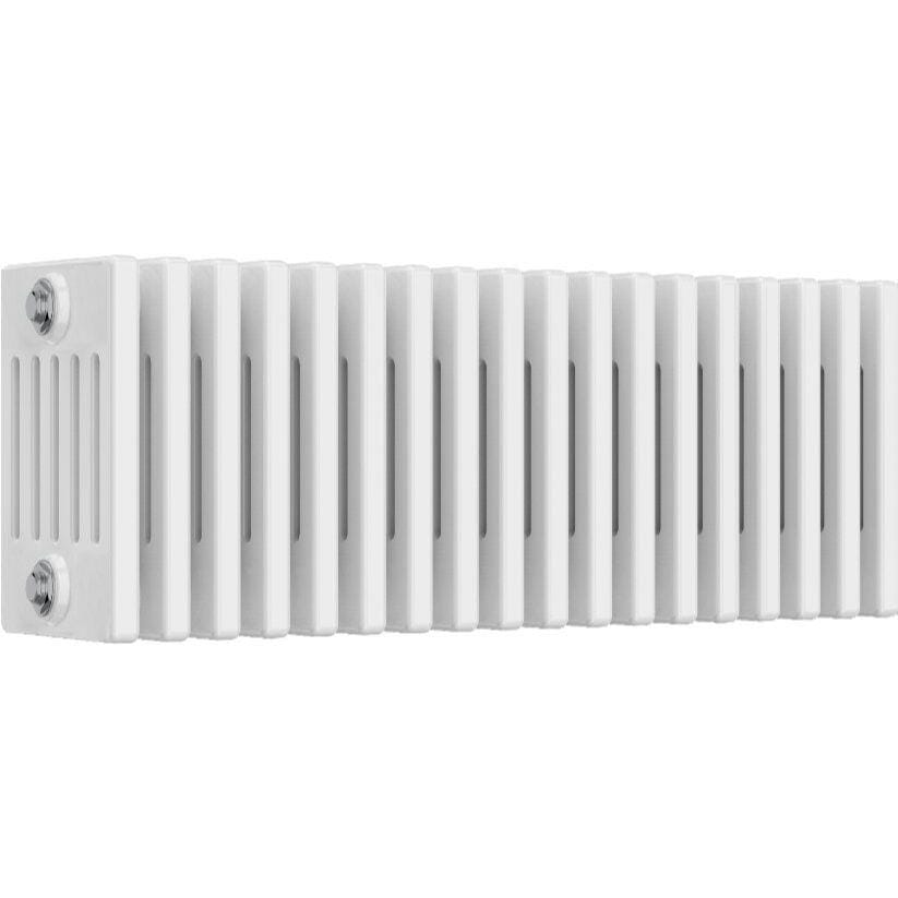 Aquarius Bathrooms Column Radiator Aquarius Foundry Horizontal 6 Column Radiator in White