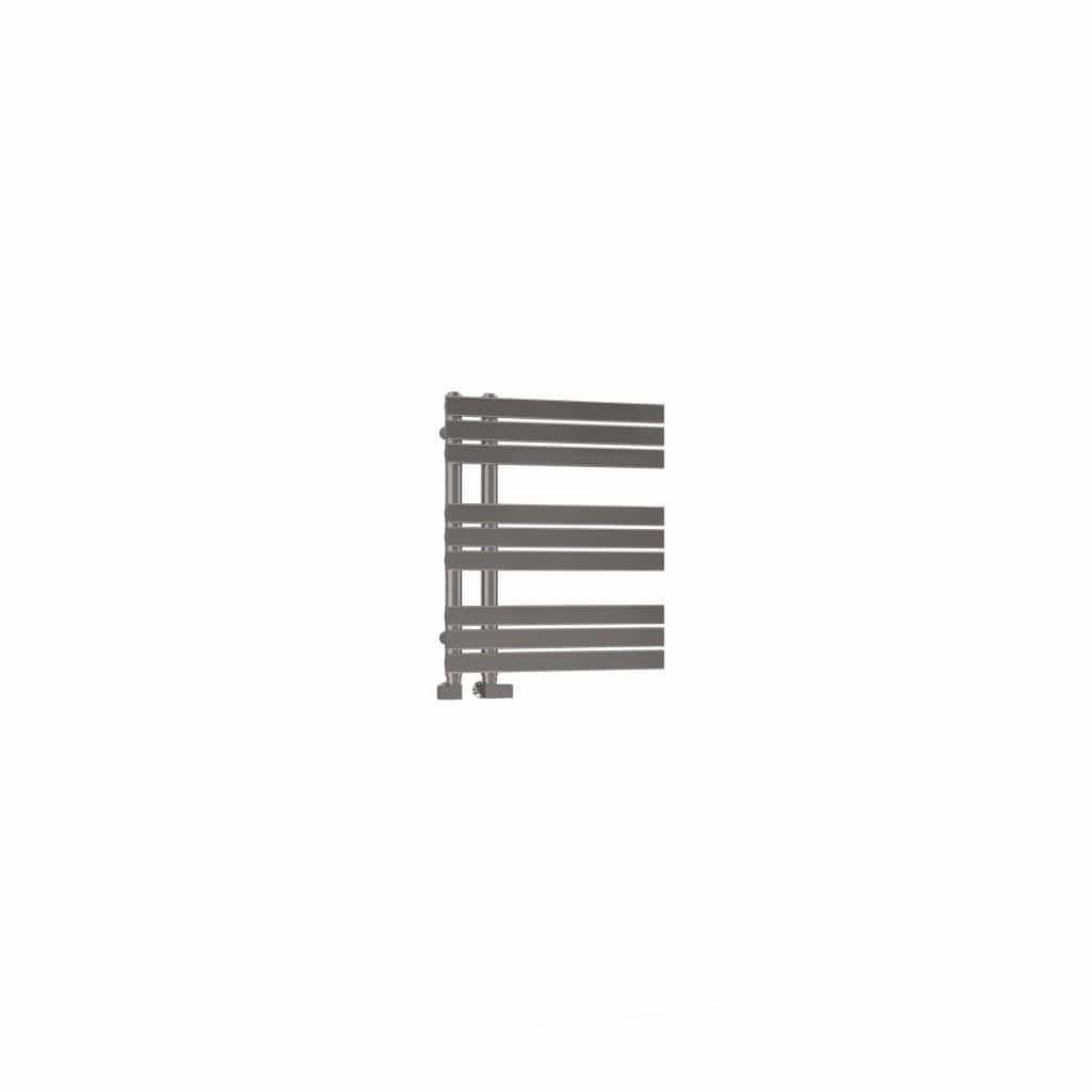 Eastbrook Designer Towel Radiator Eastbrook Leonardo Straight Vertical Heated Towel Rail in Chrome 600 x 500mm / Dual Fuel