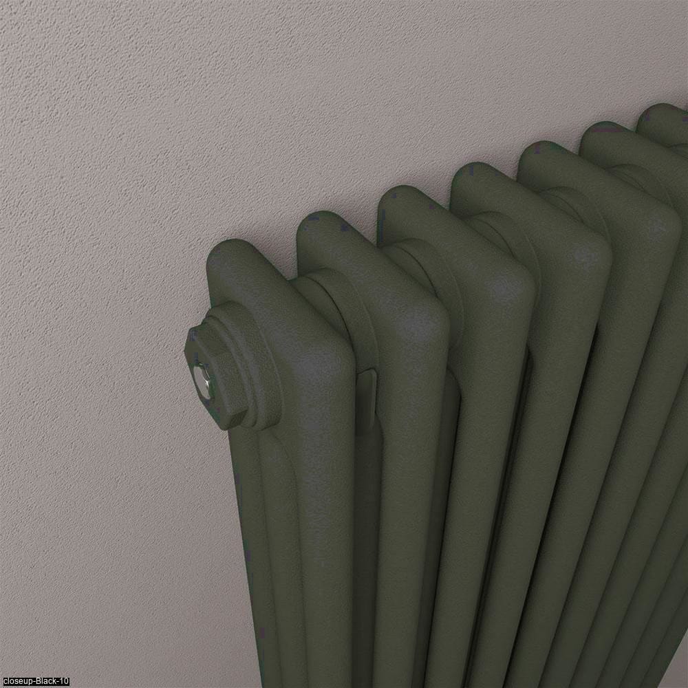 Eastbrook Rivassa Traditional 3 Column Radiator in Matt Anthracite