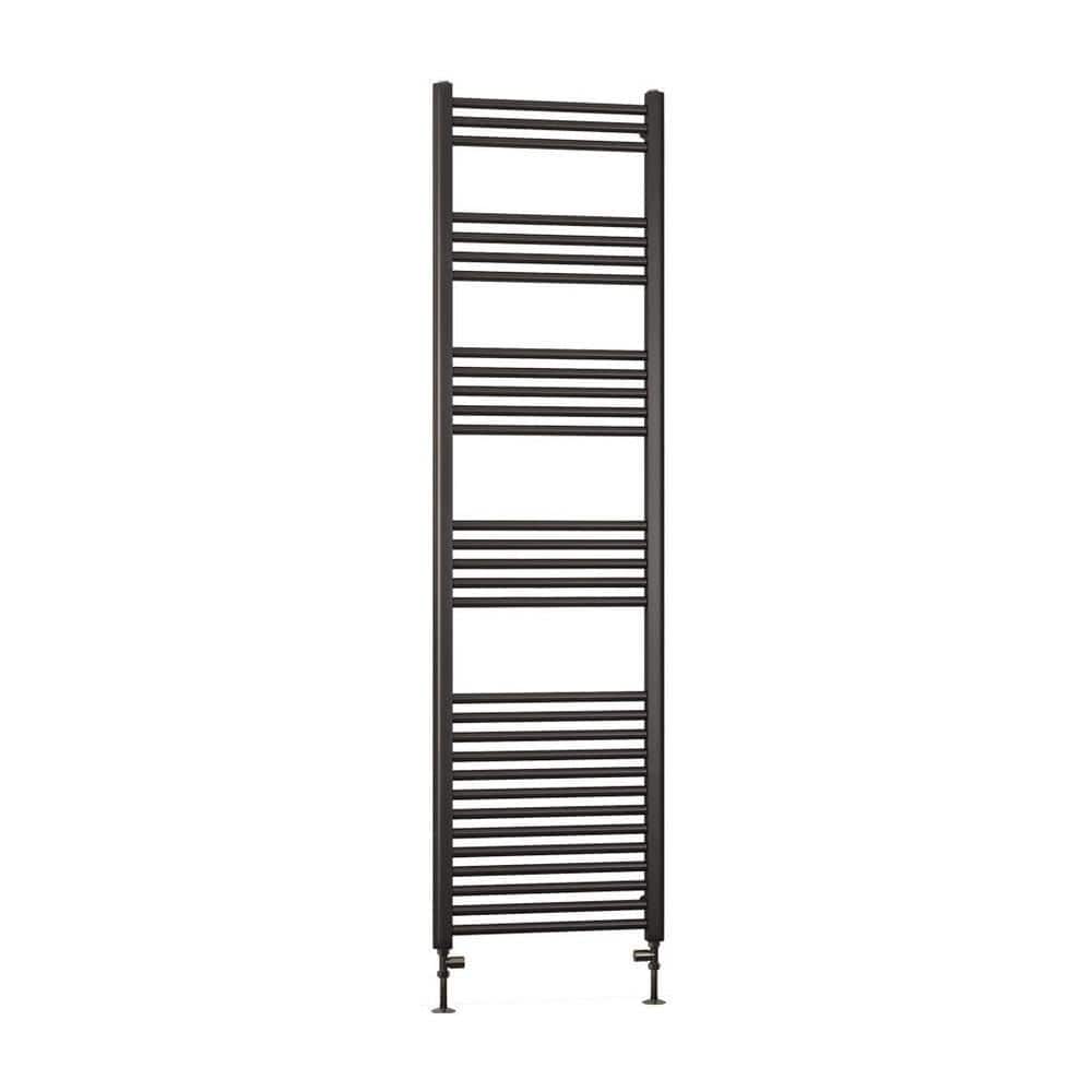 Eastbrook Wendover Straight Heated Towel Rail in Brushed Gunmetal