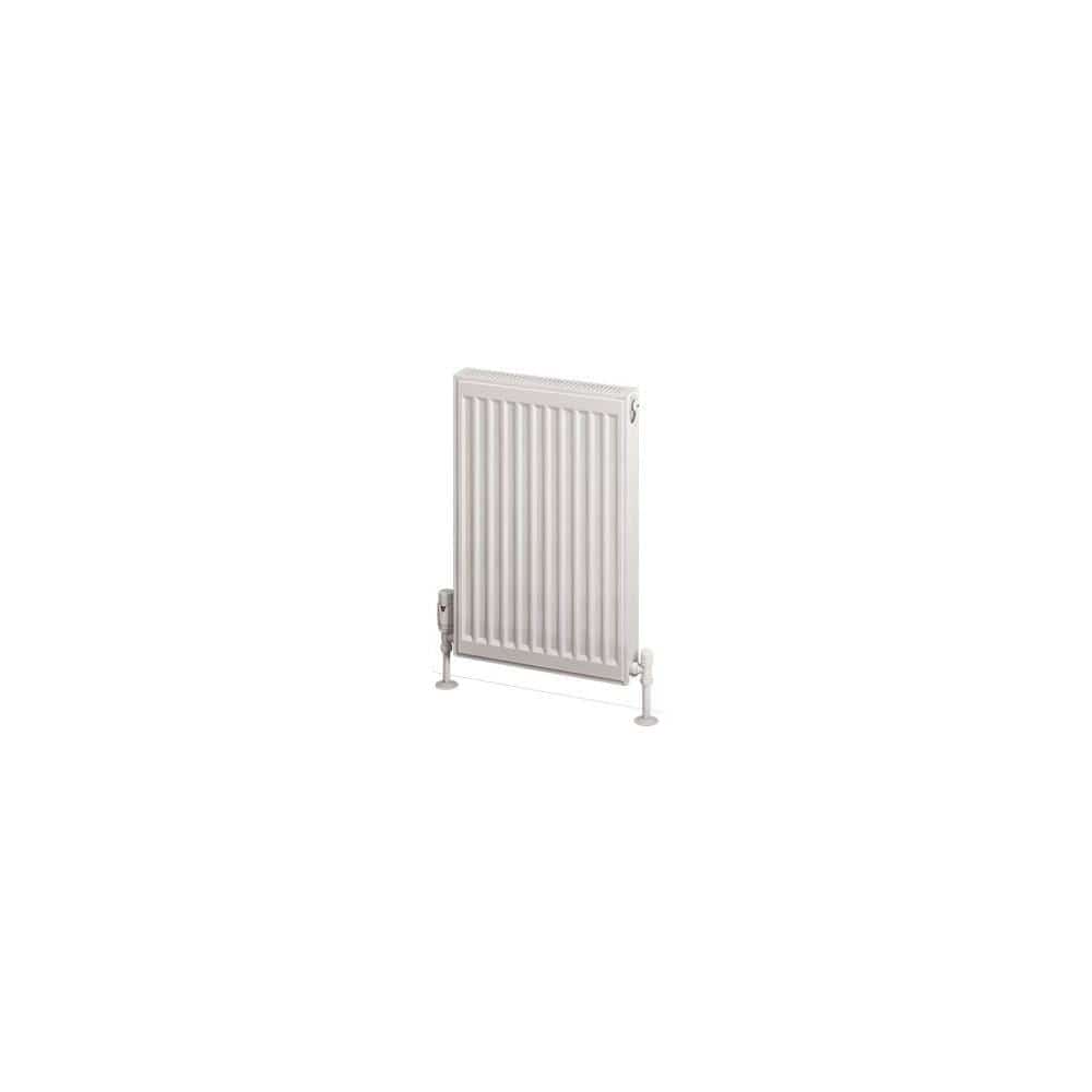 Aquarius Bathrooms Type 21 Aquarius Type 21 Compact Panel Radiator In Gloss White