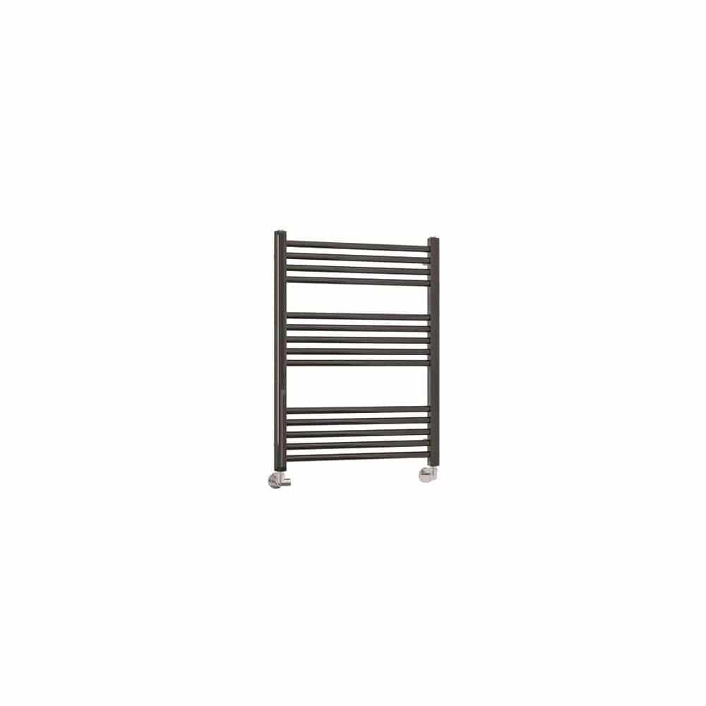 Eastbrook Ladder Rail Eastbrook Wendover Straight Heated Towel Rail in Black Gold