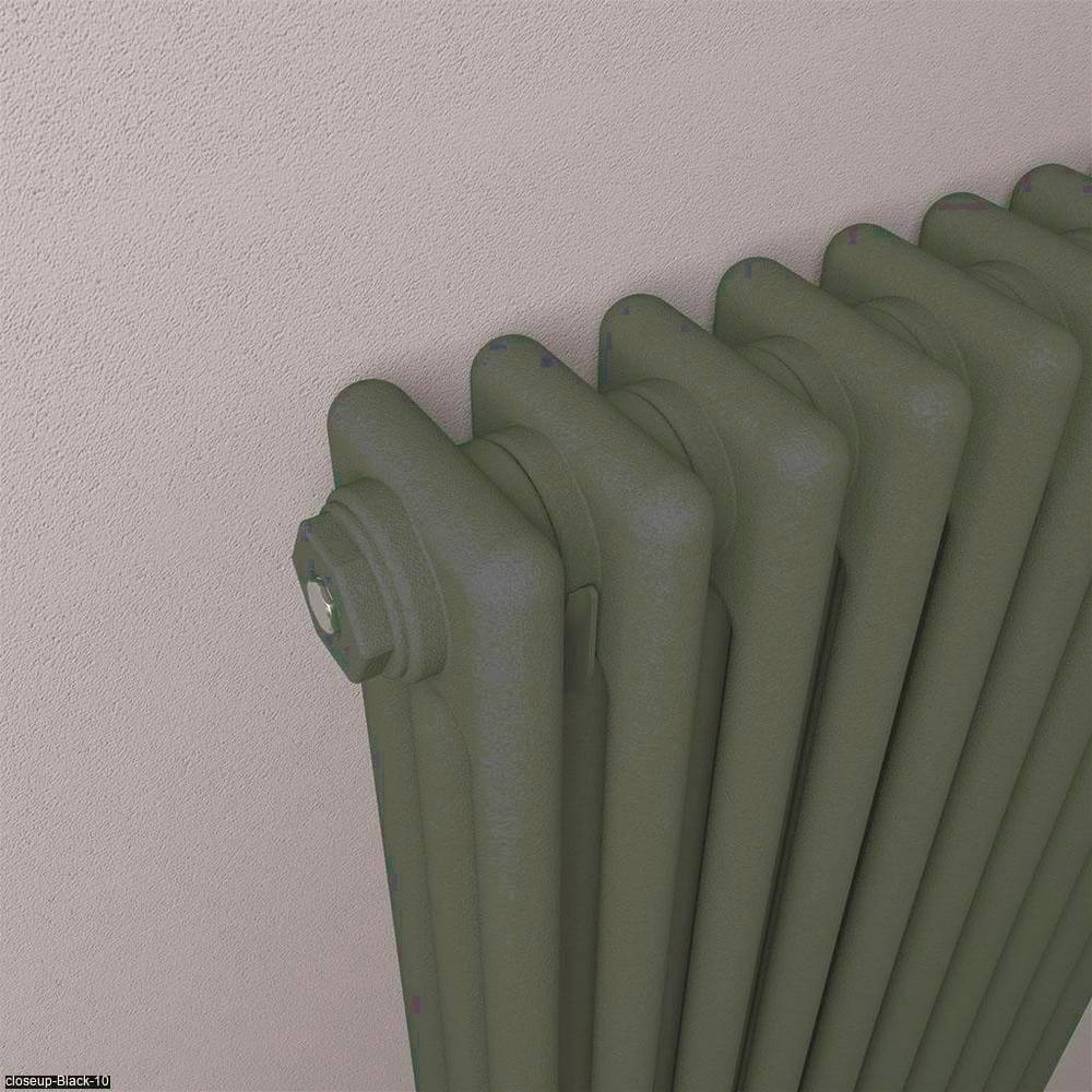 Eastbrook Rivassa Traditional 3 Column Radiator in Matt Anthracite