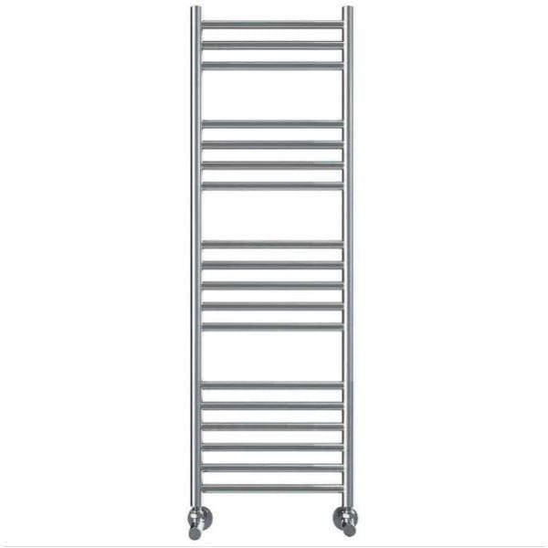 Vogue Ladder Rail Vogue Chube Straight Ladder Rail in Polished Stainless Steel 1200 x 400 / Central Heating