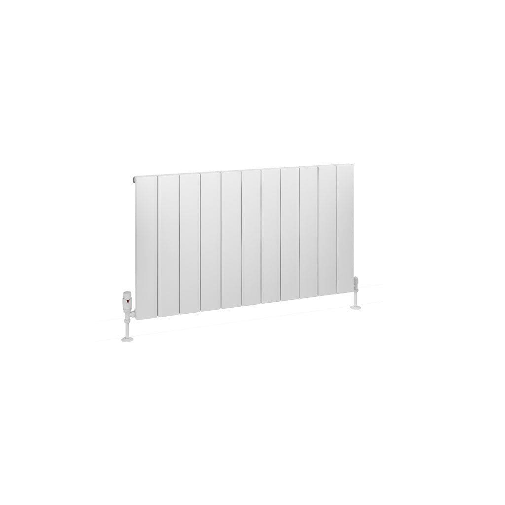 Eastbrook Panel Radiators Eastbrook Charlton Horizontal Designer Radiator in Matt White