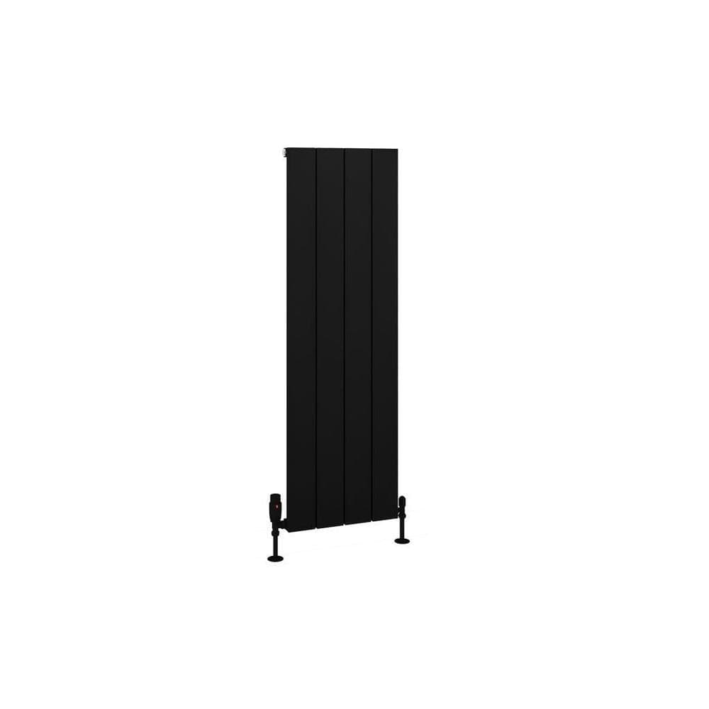 Eastbrook Charlton Vertical Designer Radiator in Matt Black