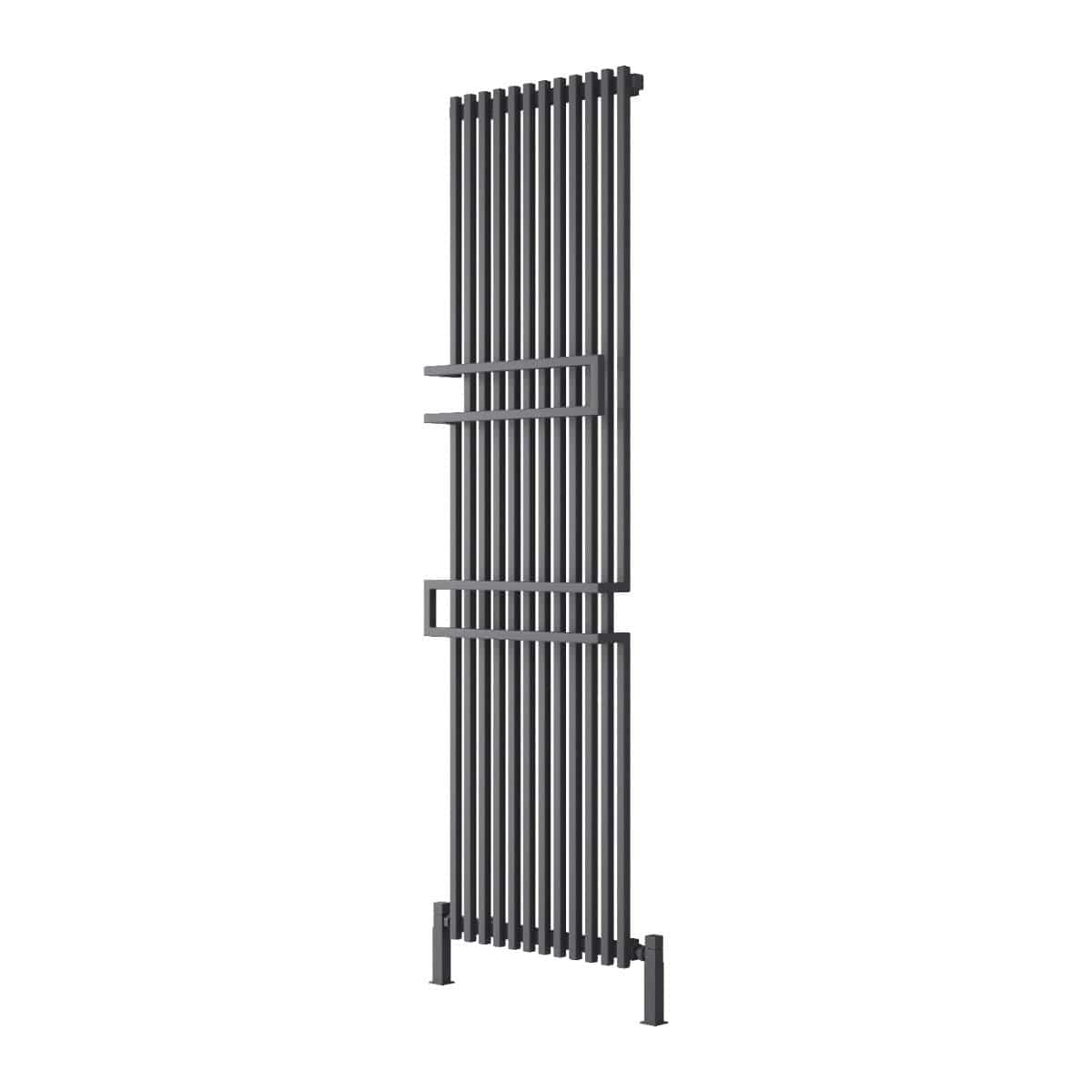 Reina Designer Towel Radiator Reina Grande Designer Central Heating Towel Radiator - 1800 x 500mm Anthracite