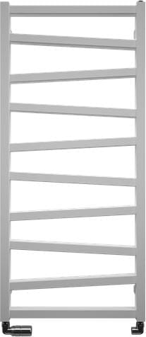 Crosswater Designer Towel Radiator Crosswater Wedge Heated Towel Rail - 500 x 1096mm - Soft White Matt