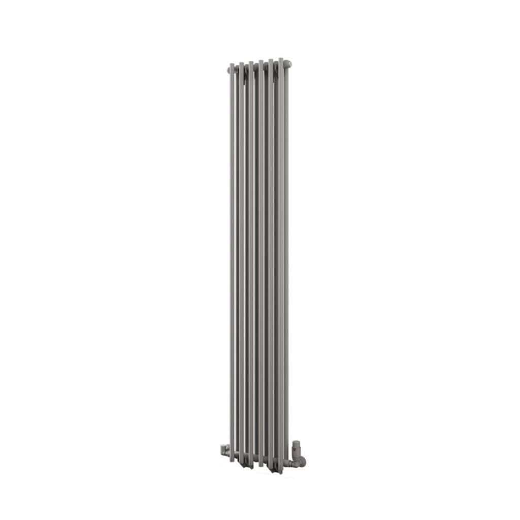 Eastbrook Column Radiator Eastbrook Murano Vertical Designer Radiator in Matt Grey
