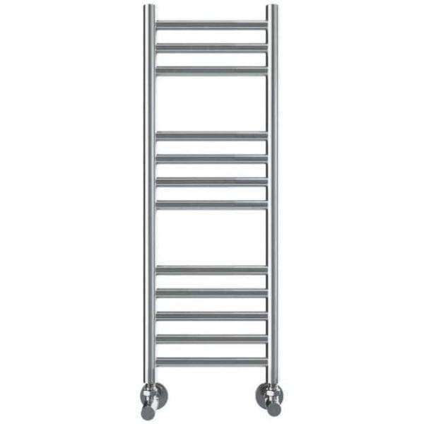 Vogue Ladder Rail Vogue Chube Straight Ladder Rail in Polished Stainless Steel 800 x 300 / Central Heating