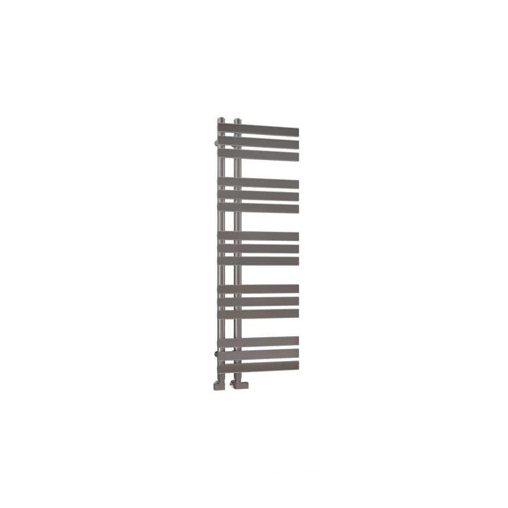 Eastbrook Designer Towel Radiator Eastbrook Leonardo Straight Vertical Heated Towel Rail in Chrome 1200 x 400mm / Central Heating