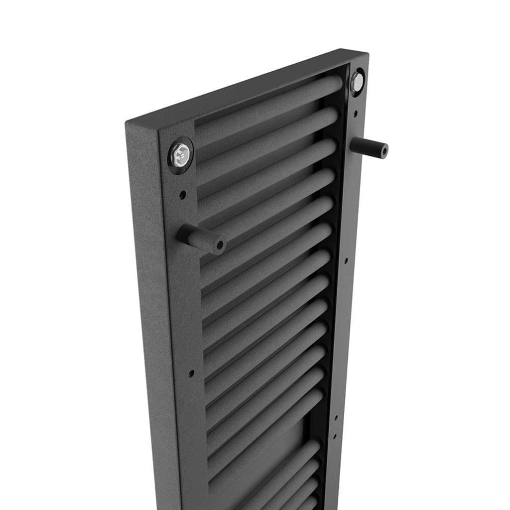 Eastbrook Wingrave Flat Panel Radiator In Matt Anthracite