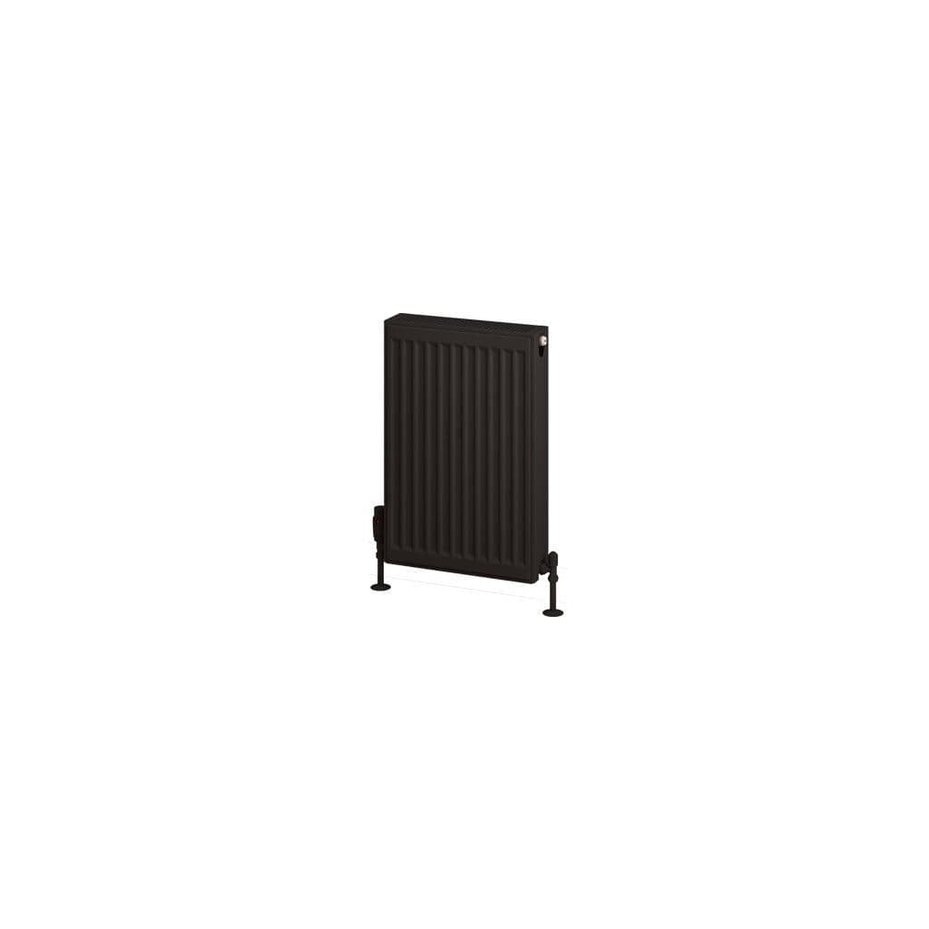 Aquarius Aquarius Type 22 Compact Panel Radiator in Matt Black
