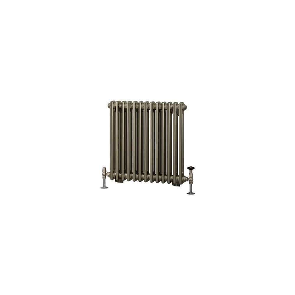 Eastbrook Column Radiator Eastbrook Rivassa Traditional 2 Column Radiator in Bronze Effect
