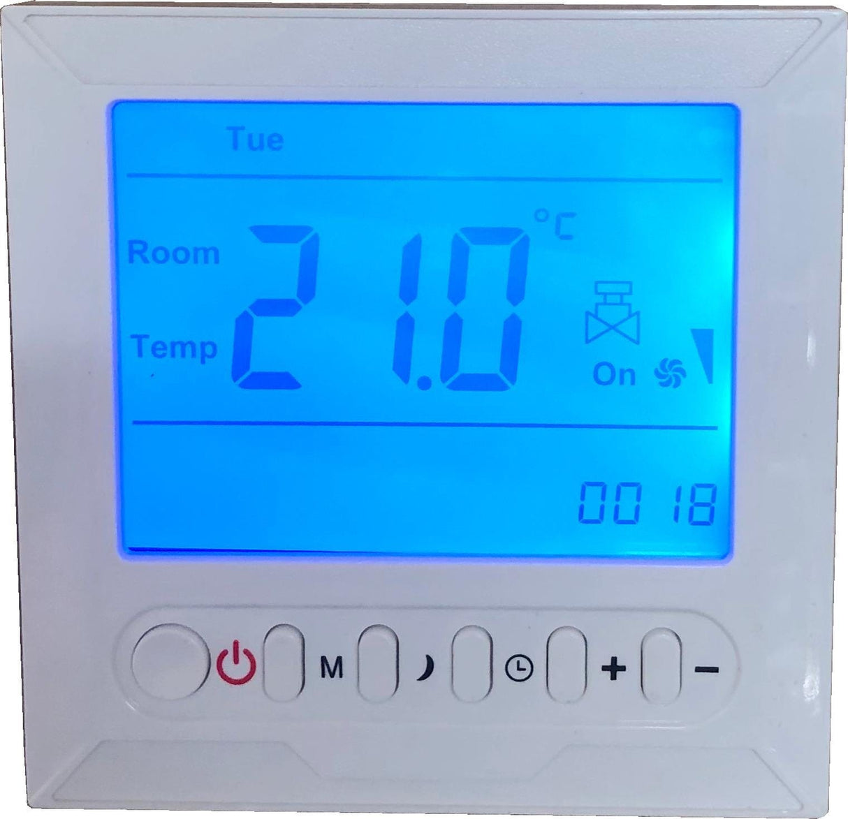 Totally Rads Vogue 13 7 Day Digital Timer T Fused Spur Timeswitch - White