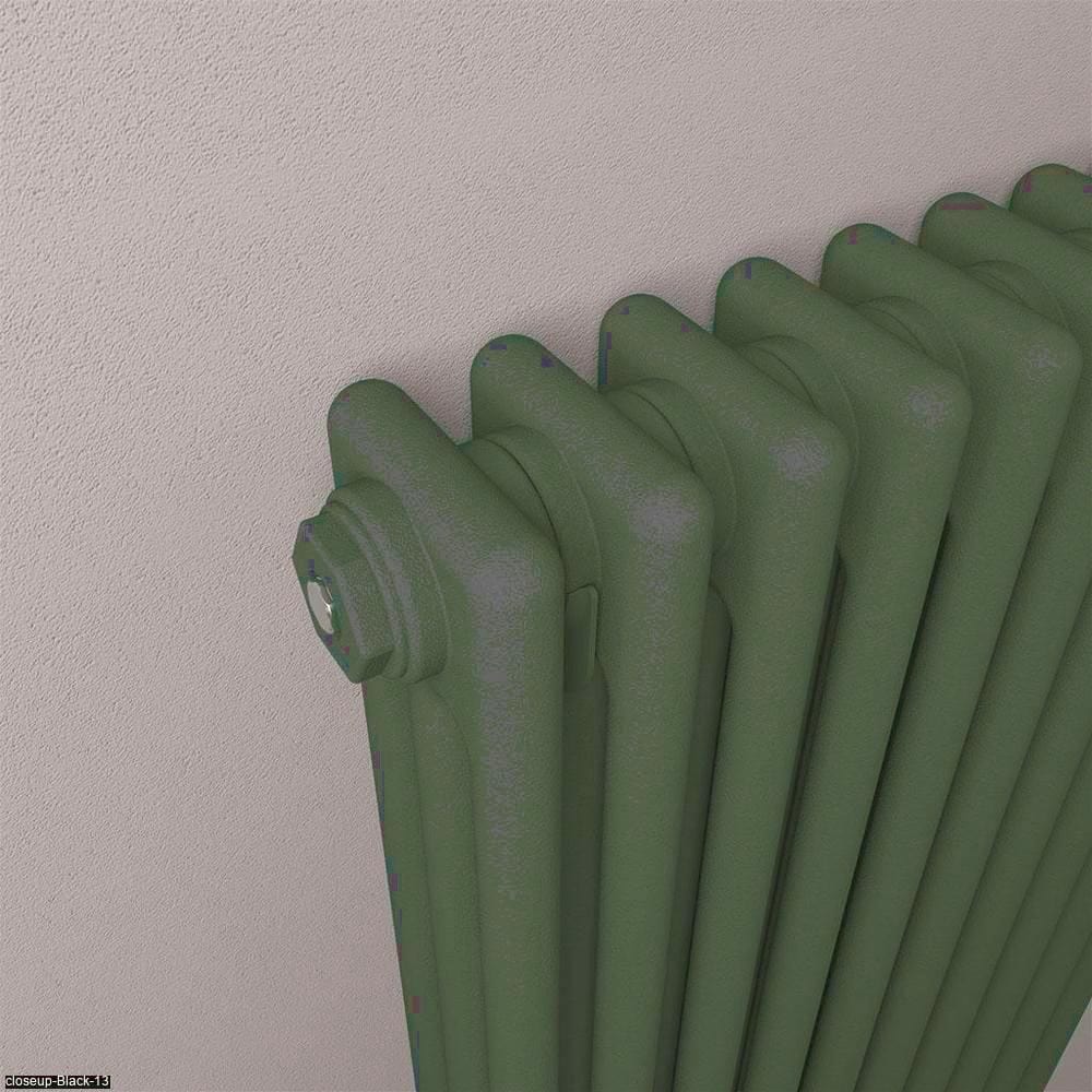 Eastbrook Column Radiator Eastbrook Rivassa Traditional 3 Column Radiator in Matt Anthracite