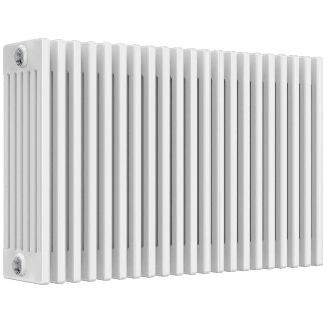 Aquarius Bathrooms Column Radiator Aquarius Foundry Horizontal 6 Column Radiator in White 600mm x 965mm