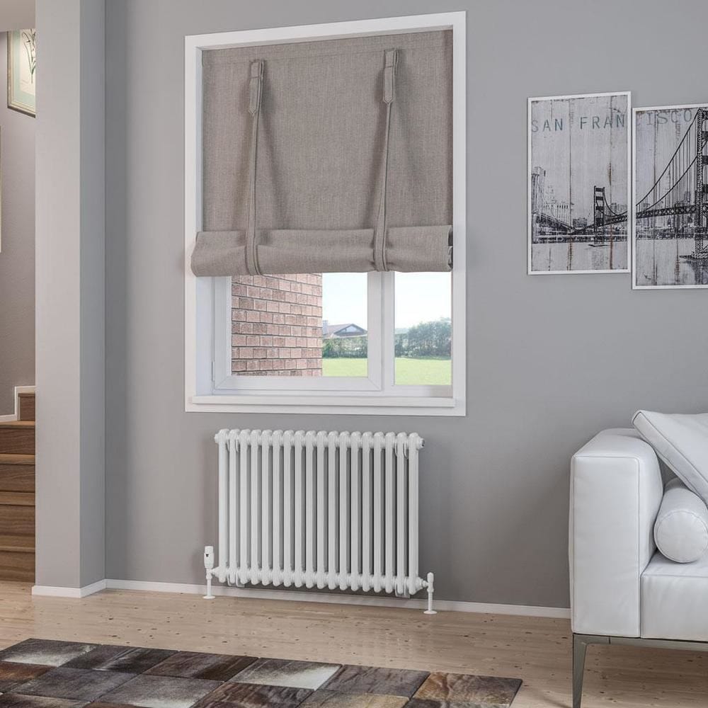 Eastbrook Rivassa Traditional 2 Column Radiator in Gloss White