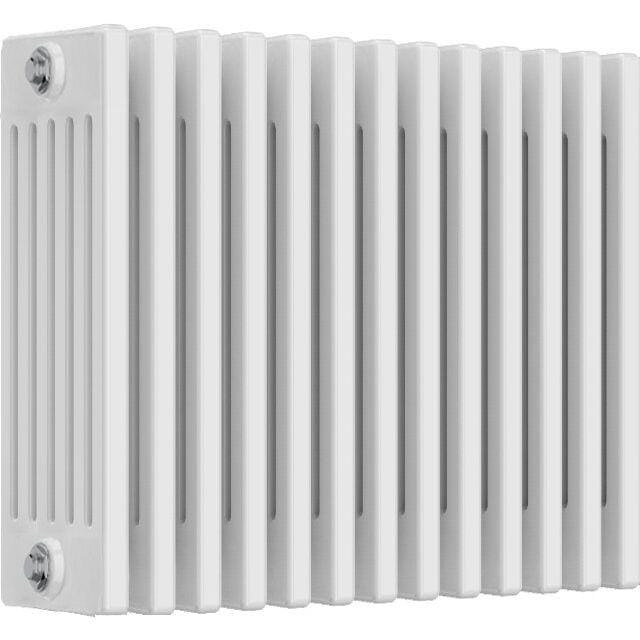 Aquarius Bathrooms Column Radiator Aquarius Foundry Horizontal 6 Column Radiator in White 500mm x 605mm