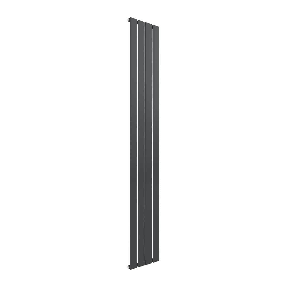 Reina Panel Radiator Reina Flat Vertical Single Panel Radiator 1800 x 292mm / Anthracite