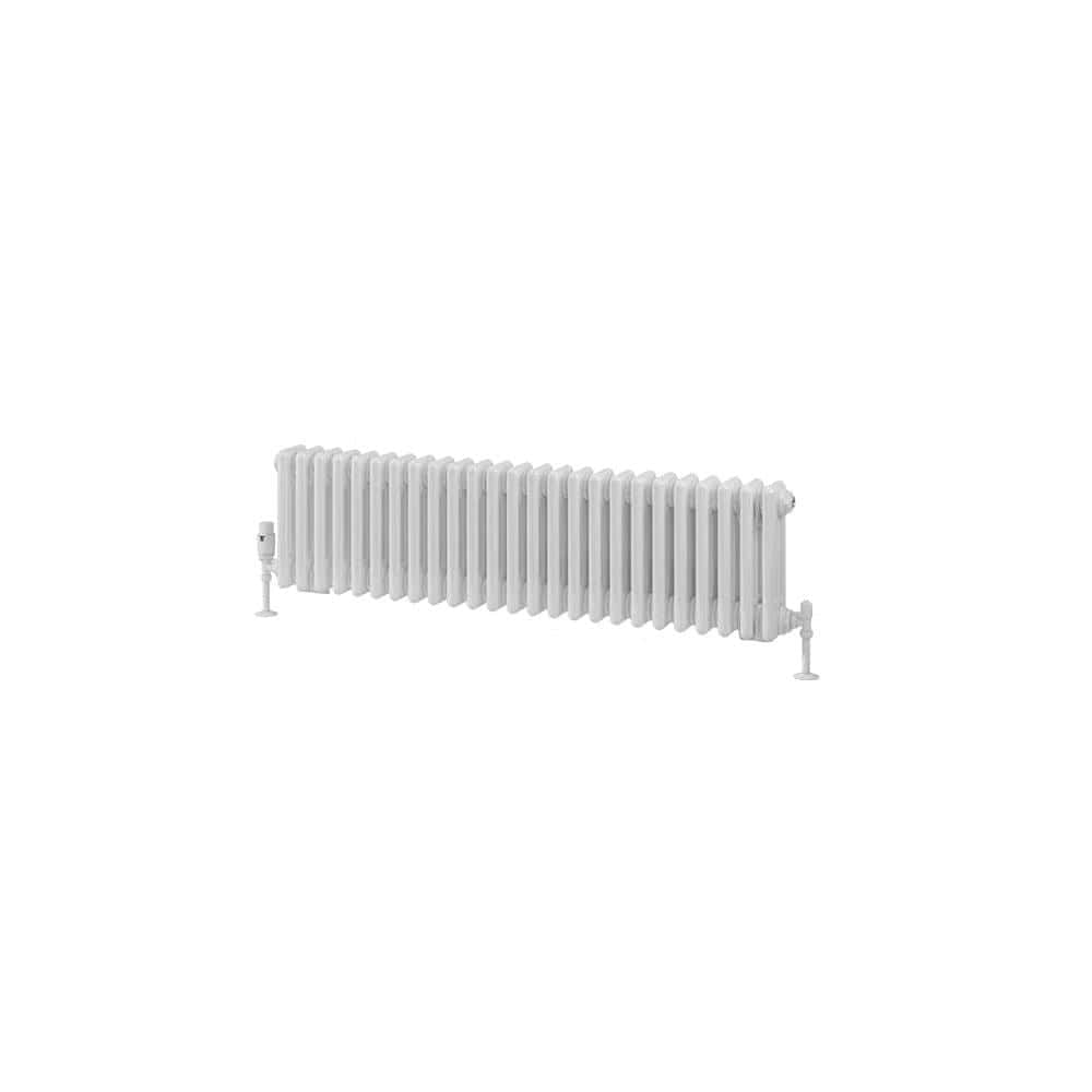 Eastbrook Rivassa Traditional 3 Column Radiator in White