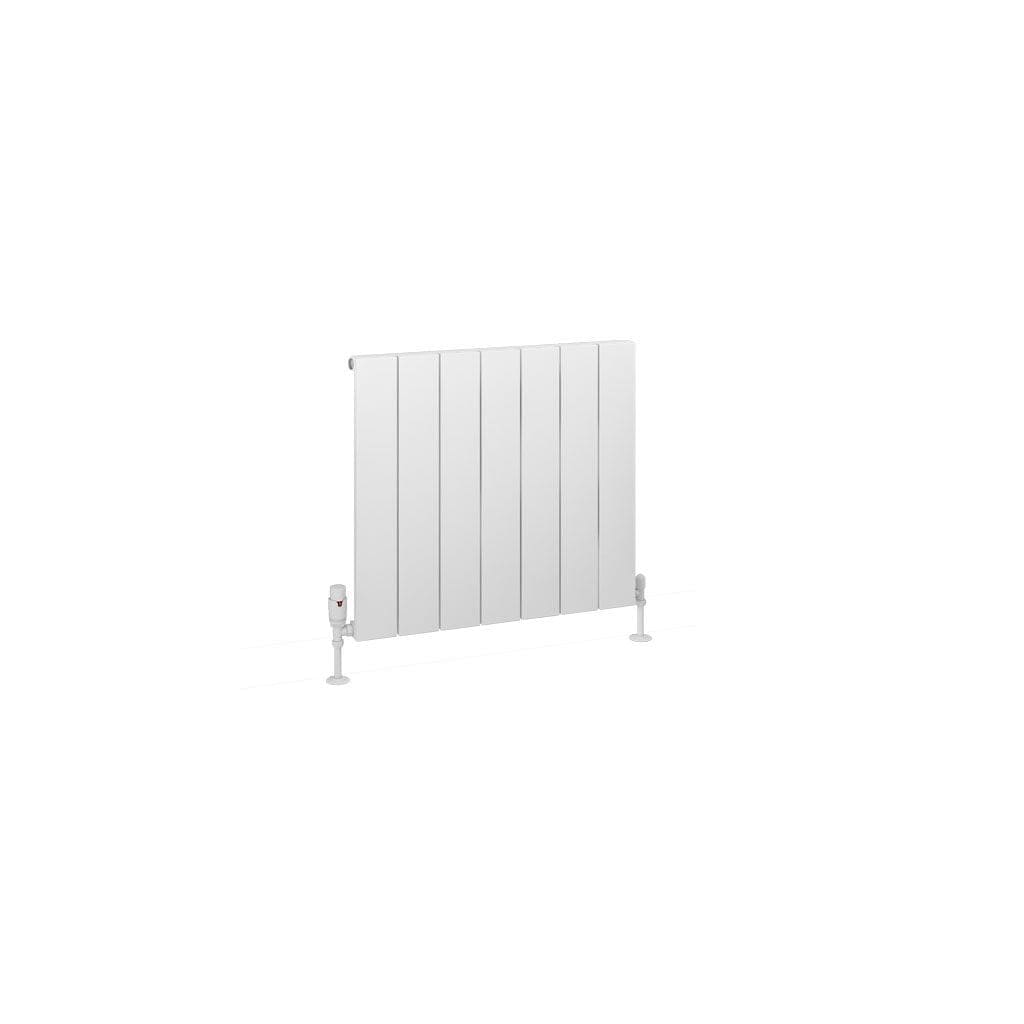 Eastbrook Panel Radiators Eastbrook Charlton Horizontal Designer Radiator in Matt White