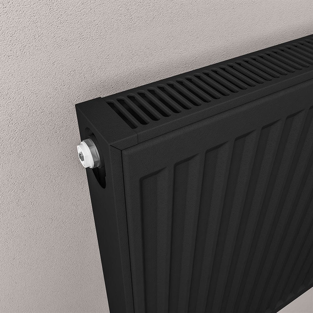 Aquarius Type 21 Aquarius Type 21 Compact Panel Radiator In Matt Black