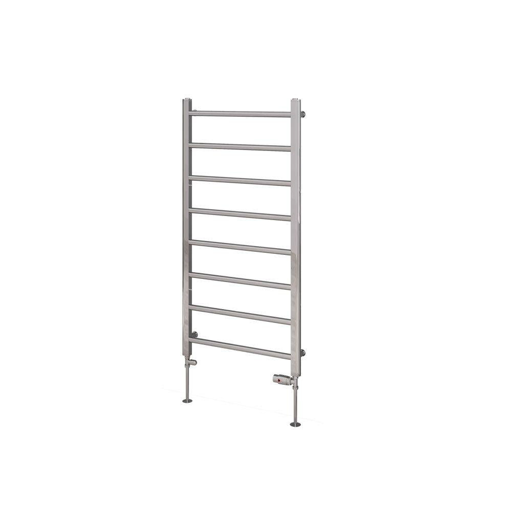 Eastbrook Tuscan Round Heated Towel Rail in Chrome