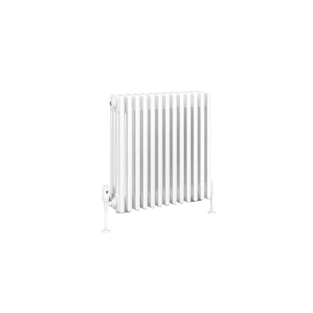 Eastbrook Column Radiator Eastbrook Rivassa Traditional 4 Column Radiator in Gloss White