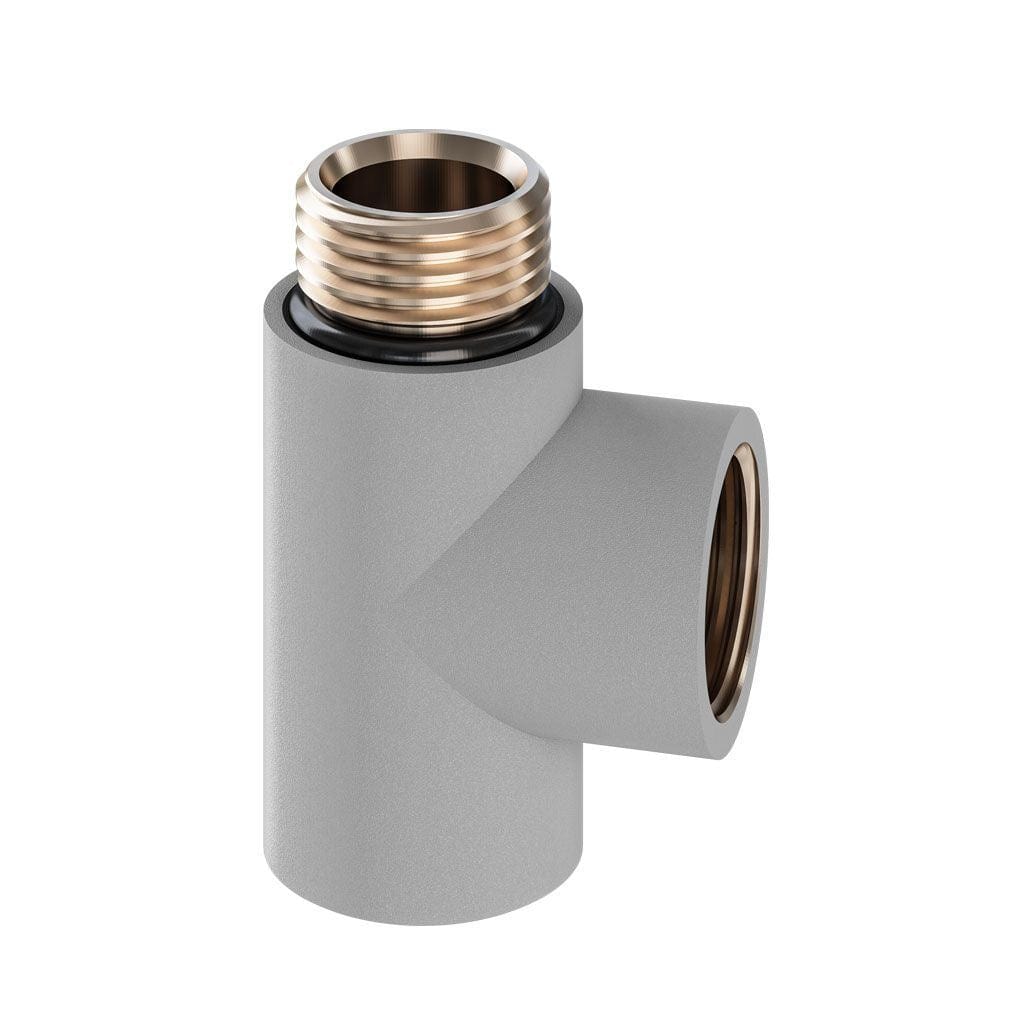 Eastbrook T-Pieces Eastbrook Element T Piece Grey