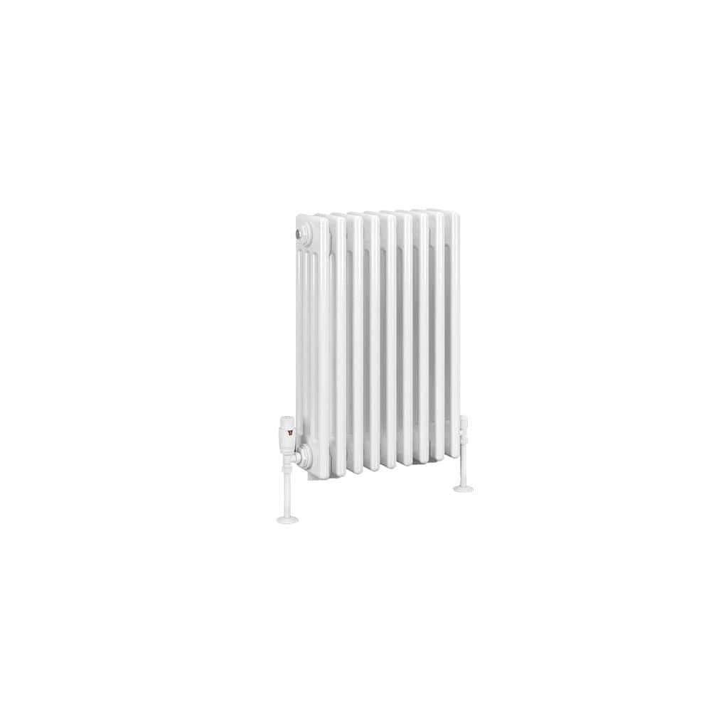 Eastbrook Column Radiator Eastbrook Rivassa Traditional 4 Column Radiator in Gloss White