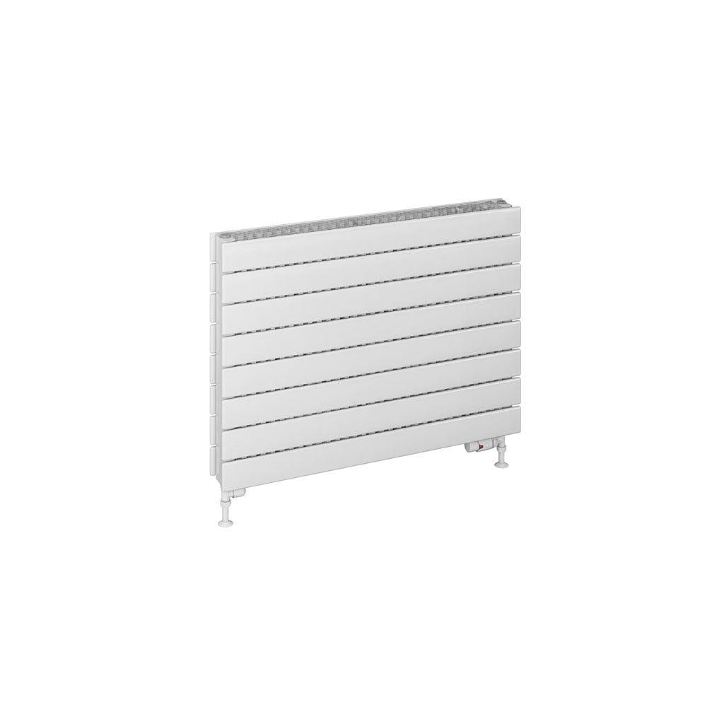 Totally Rads Ladder Rails Eastbrook Wendover Curved Vertical Heated Towel Rail in White