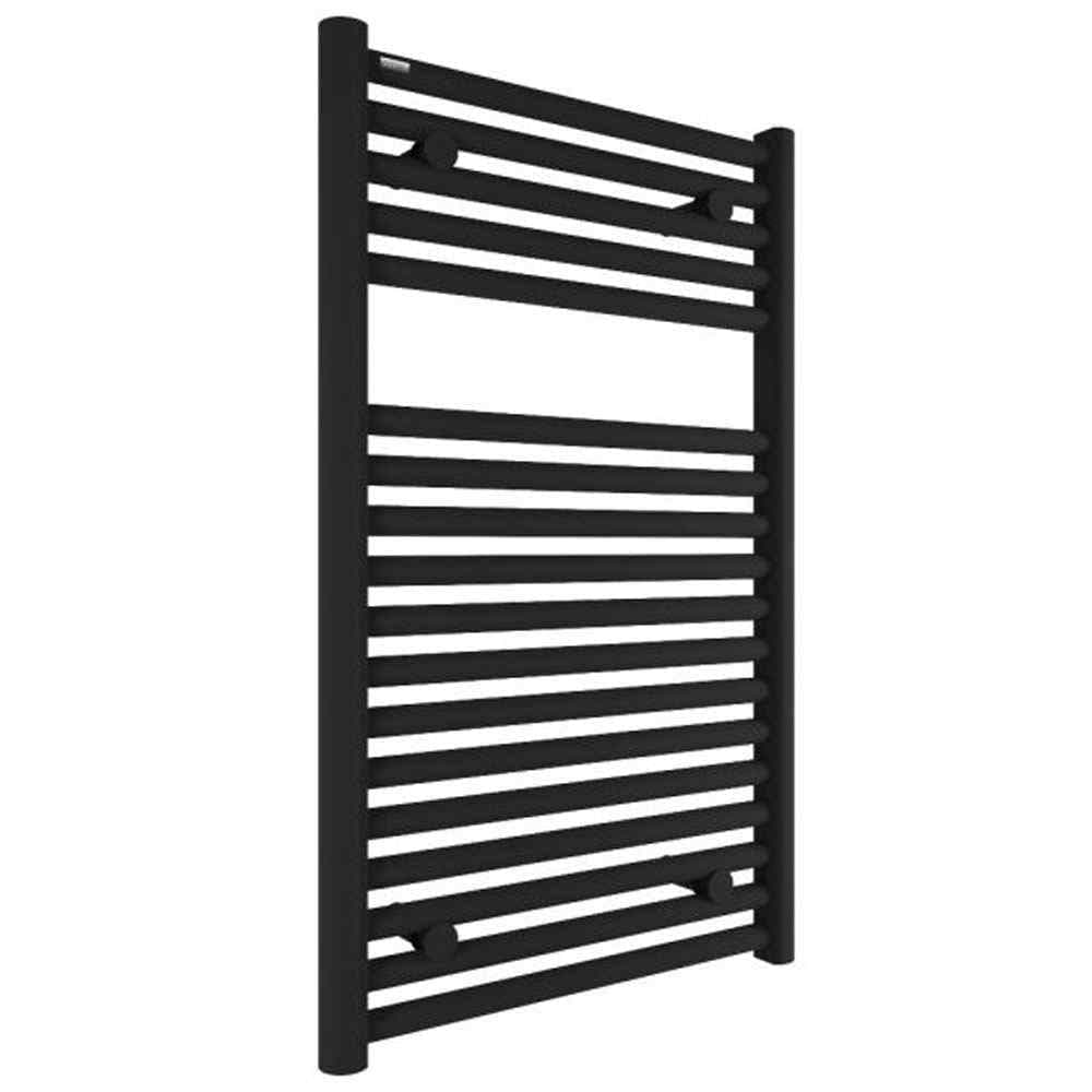 Tissino Ladder Rails Tissino Hugo2 Designer Towel Radiator in Matt Black 812 x 500 / Electric Only