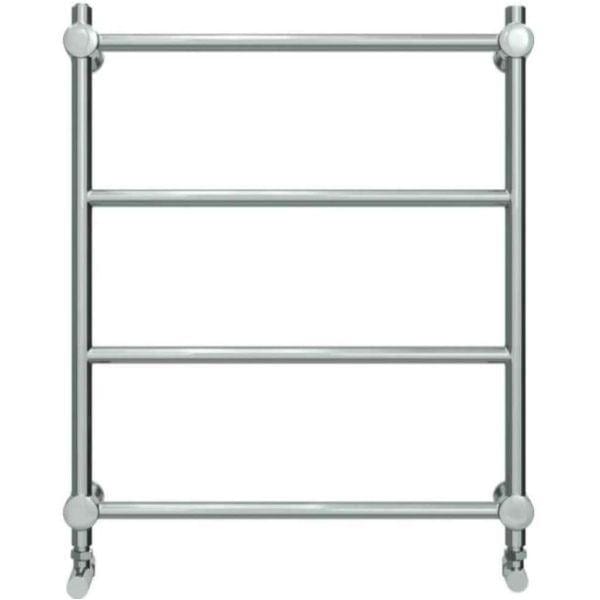 Vogue Designer Towel Radiators Vogue Venture Straight Designer Towel Radiator in Chrome 850 x 650 / Electric Only