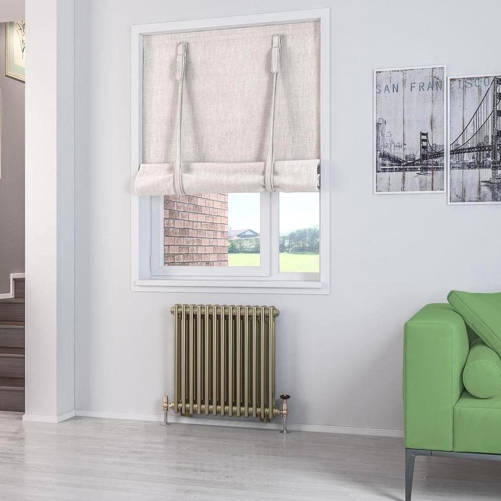 Eastbrook Column Radiator Eastbrook Rivassa Traditional 2 Column Radiator in Bronze Effect 600 x 608 / Electric Only