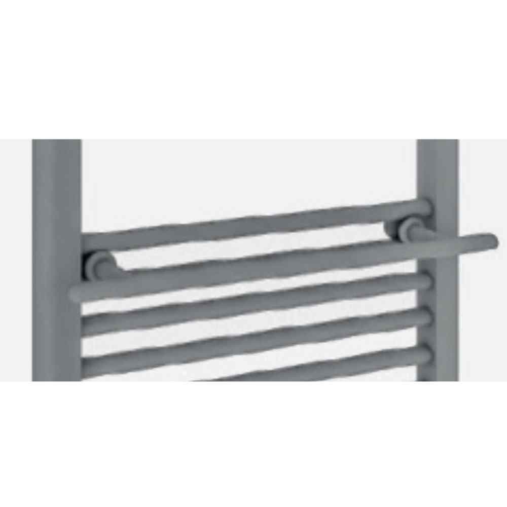 Eastbrook Radiator Towel Hangers Eastbrook MultiRail Straight Towel Hanger in Matt Grey