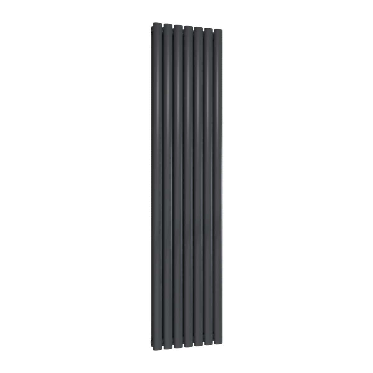 Reina Panel Radiator Reina Neva Vertical Double Panel Central Heating Radiator 1800 x 413mm / Anthracite