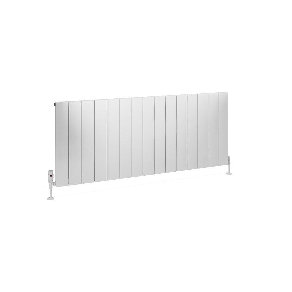 Eastbrook Panel Radiators Eastbrook Charlton Horizontal Designer Radiator in Matt White