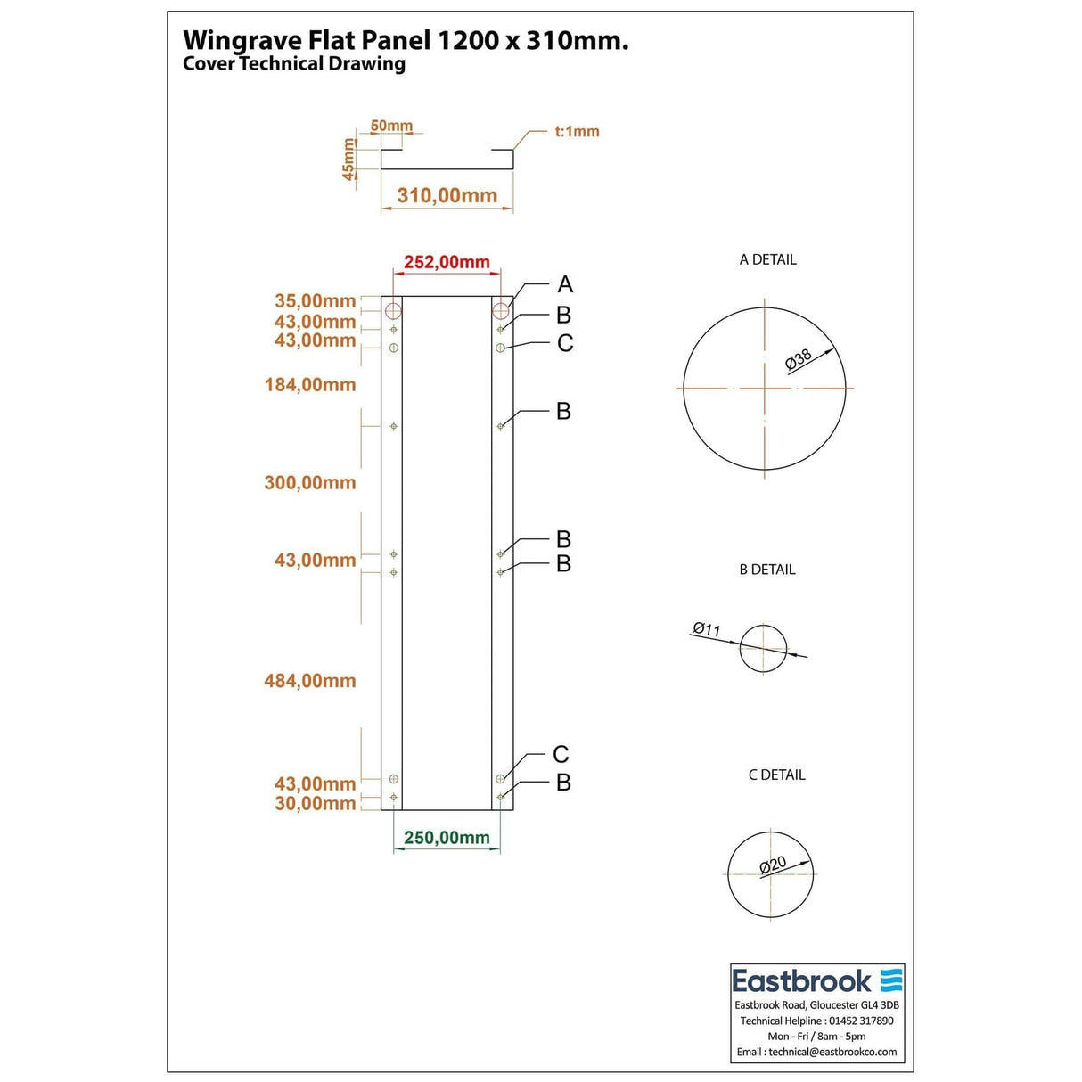Eastbrook Flat Panel Radiator Eastbrook Wingrave Flat Panel Radiator In Gloss White