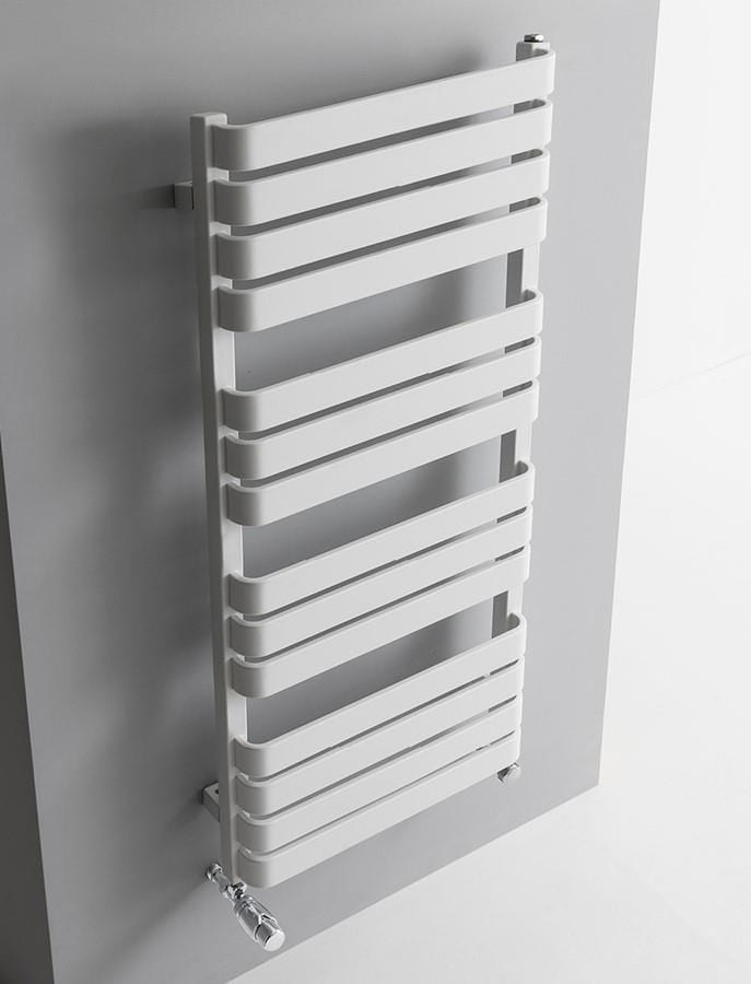 Crosswater Designer Towel Radiator Crosswater Celeste Designer Towel Rail in Soft White White