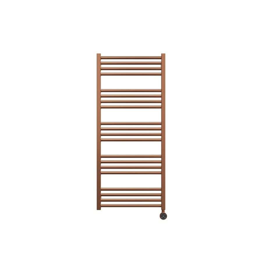 Crosswater Ladder Rail Crosswater MPRO Designer Vertical Towel Radiator in Brushed Bronze 900 x 430mm / Electric Only
