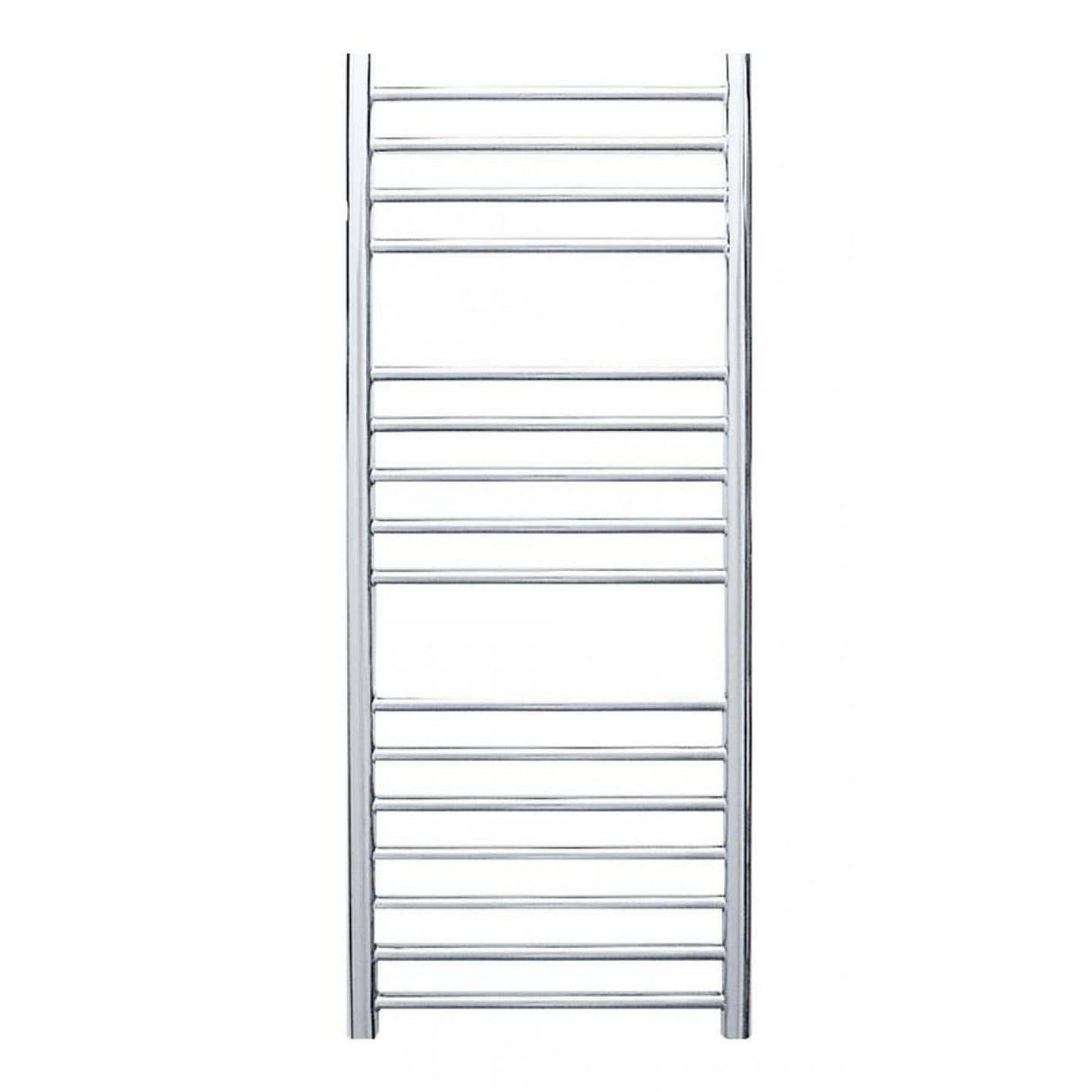 JIS Ladder Rail JIS Sussex Steyning Vertical Stainless Steel Heated Towel Rail 1000 x 400mm / Central Heating / Polished Chrome