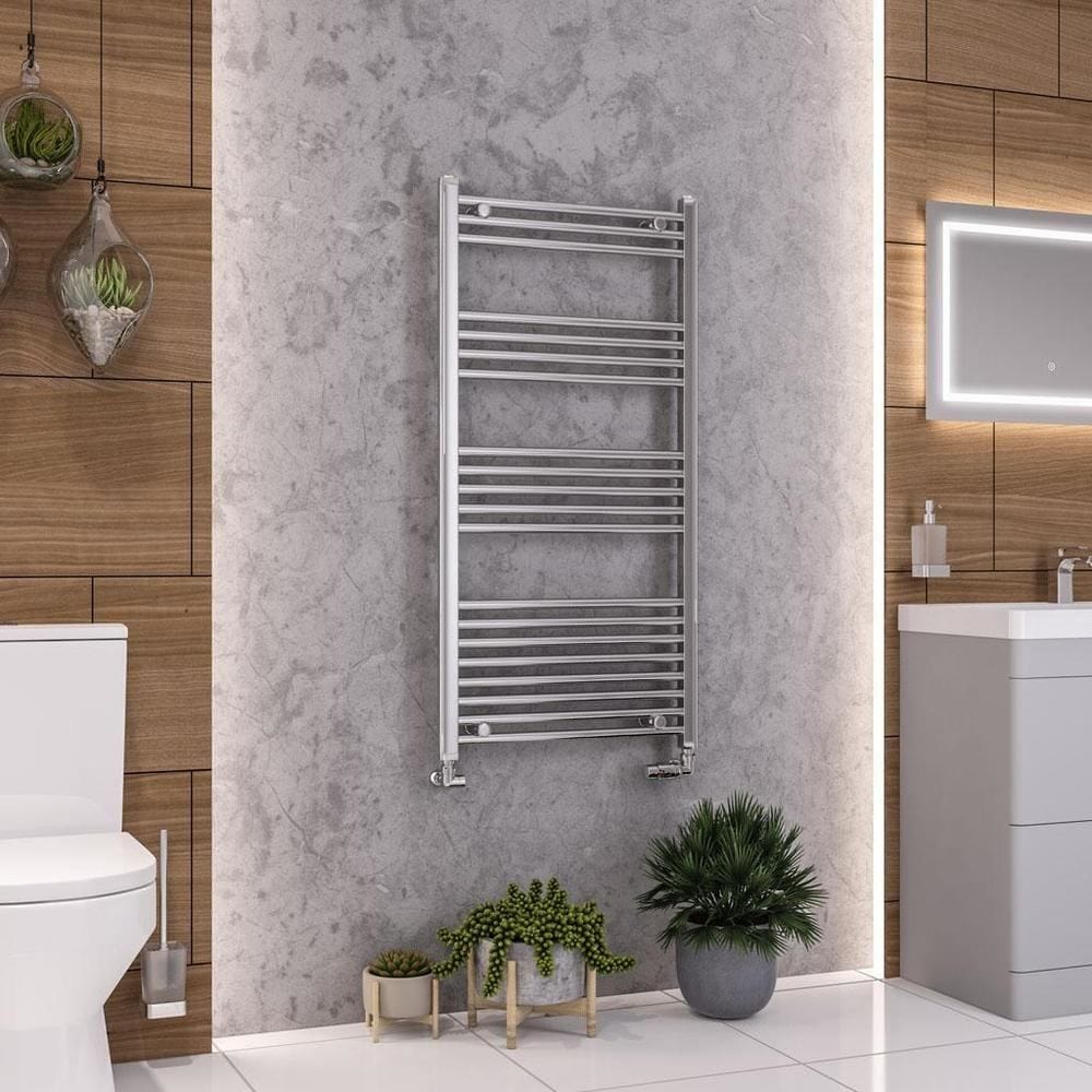 Eastbrook Wendover Straight Heated Towel Rail in Chrome