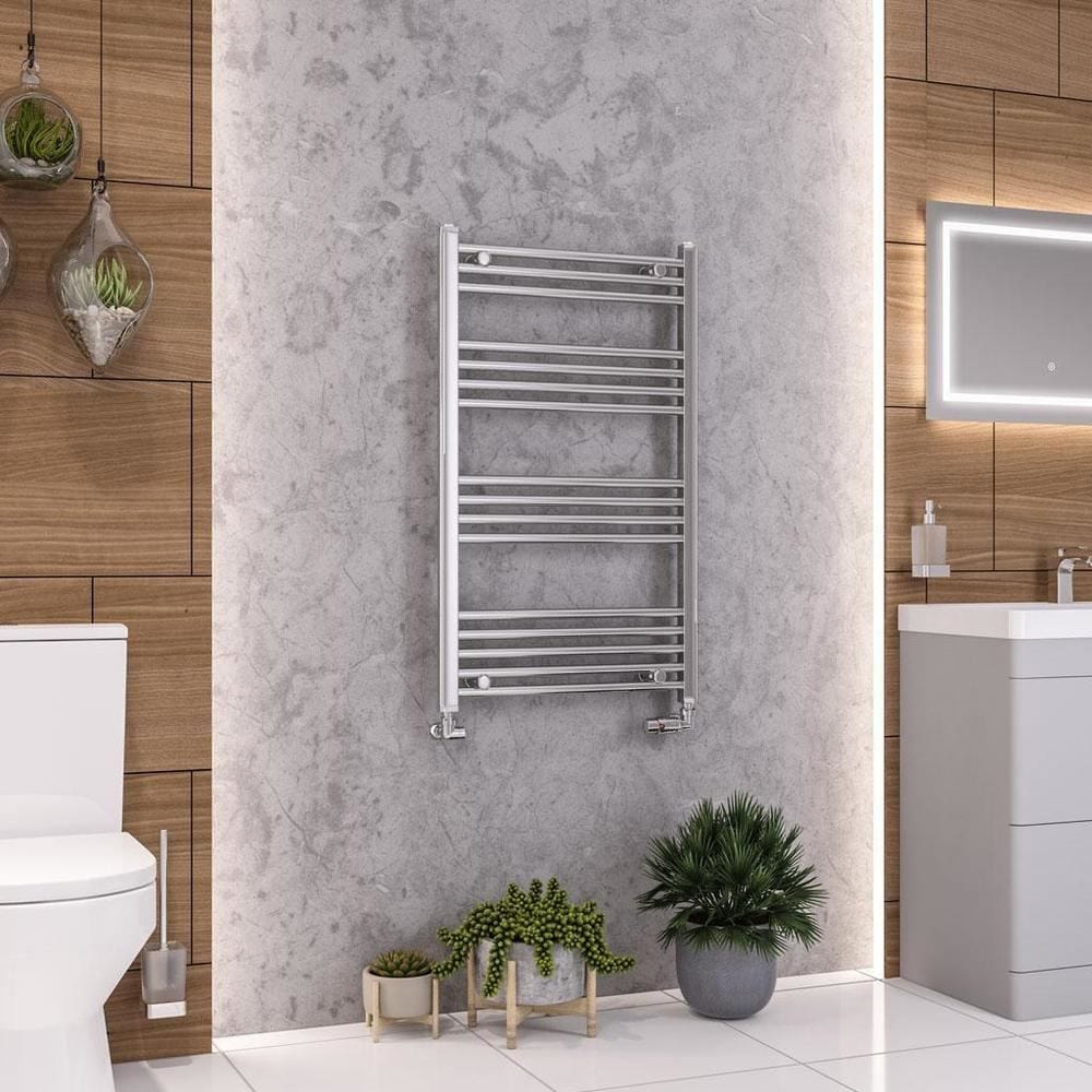 Eastbrook Wendover Straight Heated Towel Rail in Chrome