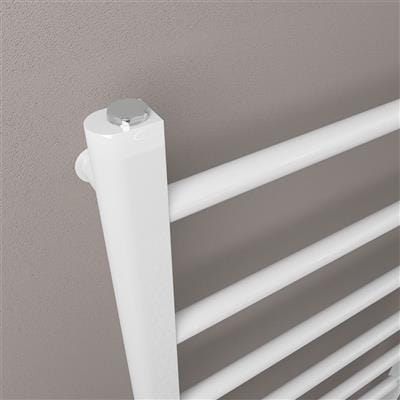 Eastbrook Eastbrook Tuscan Round Heated Towel Rail in White