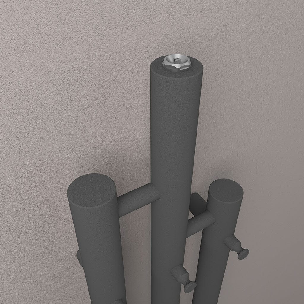 Eastbrook Designer Towel Radiators Eastbrook Portchester Vertical Designer Radiator in Matt Anthracite