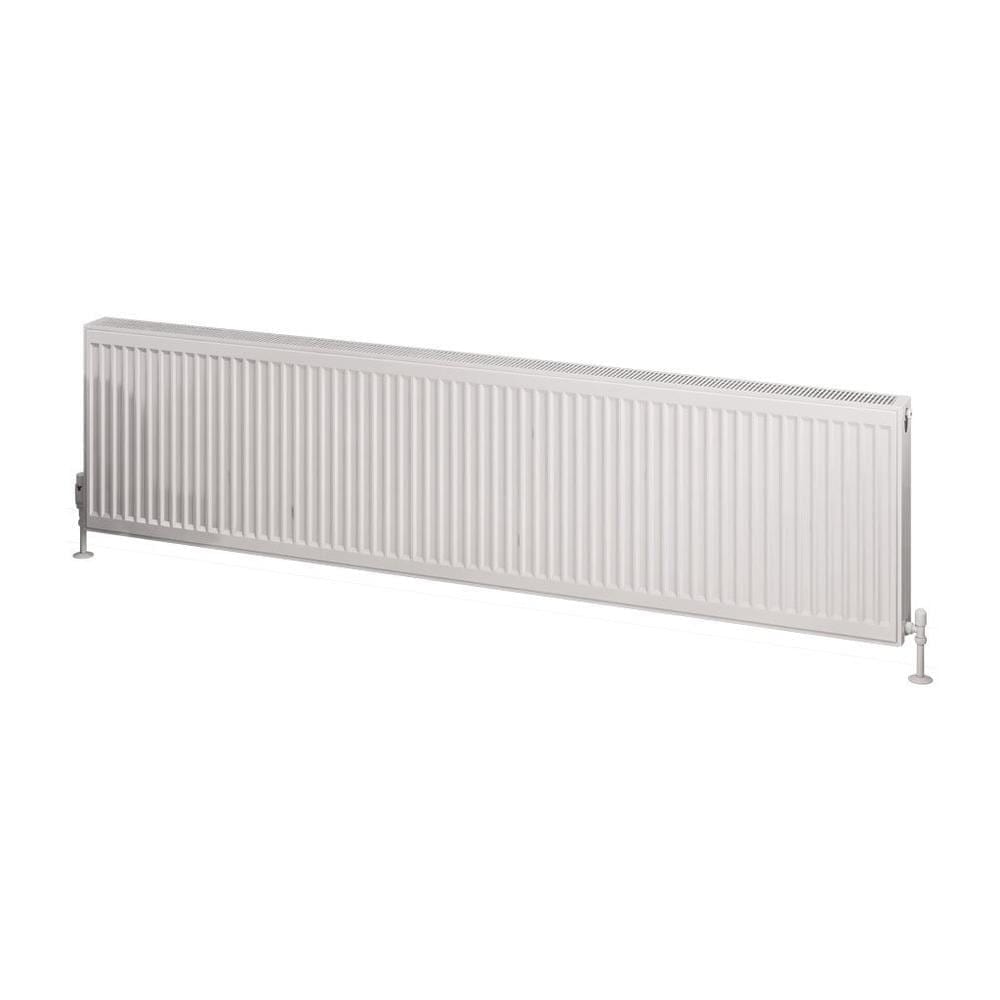 Aquarius Bathrooms Type 22 Aquarius Type 22 Compact Panel Radiator in Gloss White